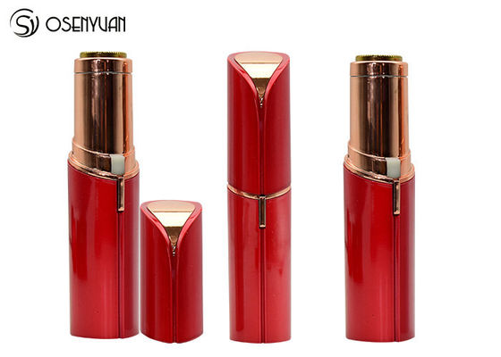Chine Mini rouge à lèvres plaqué par or indolore rechargeable de solvant de cheveux de visage formé usine