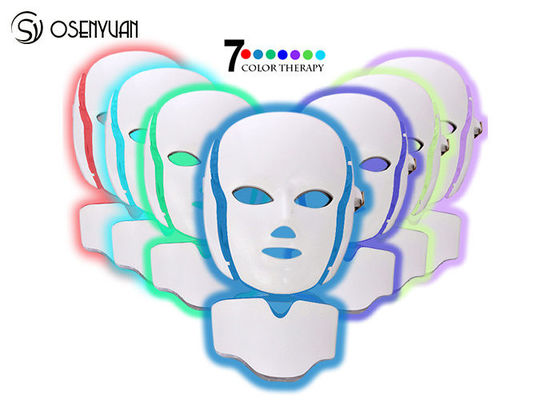 Chine Le rajeunissement facial de STATION THERMALE de masque protecteur de thérapie de lumière de 7 couleurs LED/anti oeil ride usine